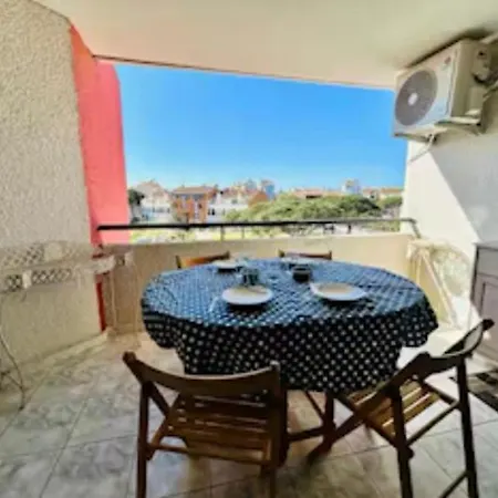 View With Pool Apartment Le Barcares