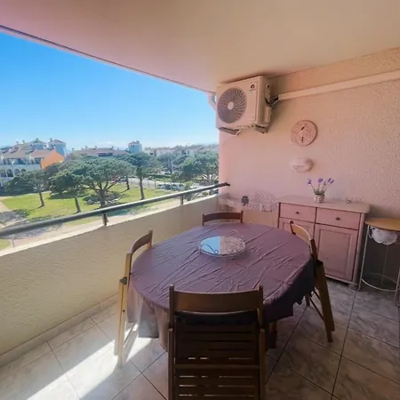 View With Pool Apartment Le Barcares